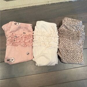 Jessica Simpson Kids Leggings - Pink, Cream, Tan